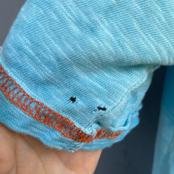 Superdry Cyan Blue  Crewneck tee, size 3XL - Picture 7 of 8